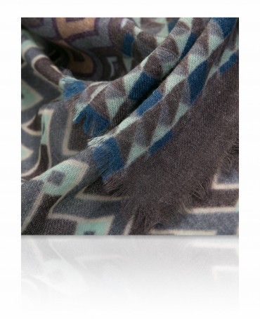 Палантин Унисекс W70.TW4-SK172/BROWN